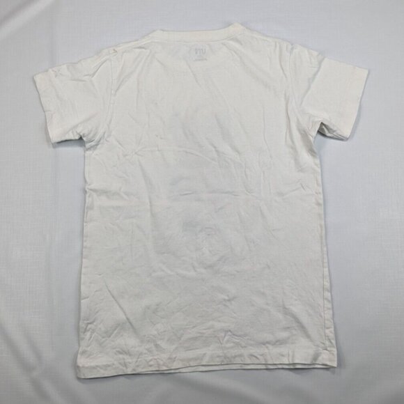 Kaws X Uniqlo Sesame Street BFF Youth White T Shirt Size 13 Kids Art Tee - Picture 2 of 12